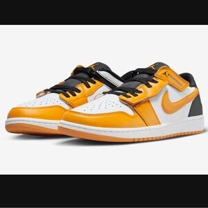 Nike Air Jordan 1 Low FlyEase 'White Taxi' Men’s Athletic Shoes